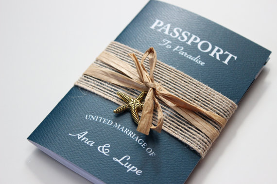 mẫu thiệp cưới passport